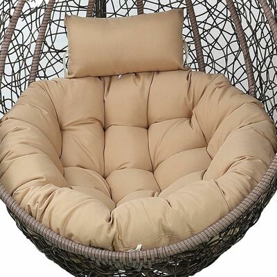 OEM Coussin Fauteuil Suspendu Avec Oreiller, Exterieur Coussin Pour Fauteuil Oeuf Suspendu Coussin, Fauteuil Balancoire, Chaise Oeuf, Chaise Suspendue, Fauteuil Rotin Siege Coussin Pour Jardin - Publicité OEM Coussin Fauteuil Suspendu Avec Oreiller, Exterieur Coussin Pour Fauteuil Oeuf Suspendu Coussin, Fauteuil Balancoire, Chaise Oeuf, Chaise Suspendue, Fauteuil Rotin Siege Coussin Pour Jardin - Publicité