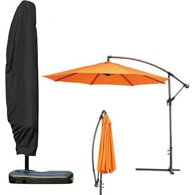 Vision Housse De Parasol De Jardin En Tissu Oxford 210d, Imperméable - Publicité Vision Housse De Parasol De Jardin En Tissu Oxford 210d, Imperméable - Publicité