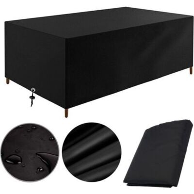 BRINSEA Housse De Protection Pour Mobilier De Jardin - Imperméable - Résistante Aux Uv - 240 X 162 X 100 Cm - Noire - Publicité BRINSEA Housse De Protection Pour Mobilier De Jardin - Imperméable - Résistante Aux Uv - 240 X 162 X 100 Cm - Noire - Publicité
