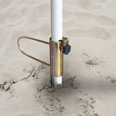 PELTOR Pied Parasol Plage, Parasol Support Parasol En Métal,pied De Parasol Support Parasol En Métal Résistant Au Vent Réglable Pour Piquet D'Ancrage - Publicité PELTOR Pied Parasol Plage, Parasol Support Parasol En Métal,pied De Parasol Support Parasol En Métal Résistant Au Vent Réglable Pour Piquet D'Ancrage - Publicité