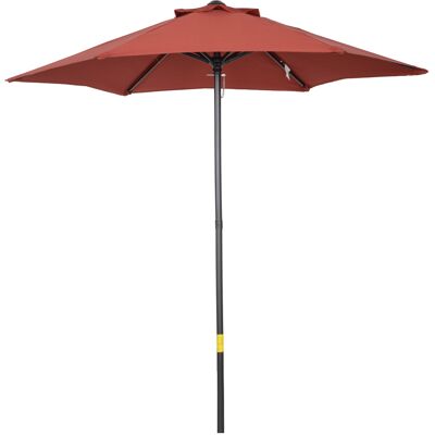 ACKERMAN Parasol Diamètre 196 Cm, Pivotant Avec Fonction D'Inclinaison, Hexagonal, Parasol De Balcon, Parasol De Plage, Résistant Au Vent, Parasol De Marché Avec Manivelle, Protection Solaire Pour Plage, Balco - Publicité ACKERMAN Parasol Diamètre 196 Cm, Pivotant Avec Fonction D'Inclinaison, Hexagonal, Parasol De Balcon, Parasol De Plage, Résistant Au Vent, Parasol De Marché Avec Manivelle, Protection Solaire Pour Plage, Balco - Publicité