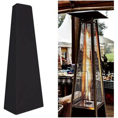 Vision Housse De Chauffage De Terrasse Robuste Et Imperméable, Pour Chauffage De Jardin, Chauffage De Terrasse Pyramide, Grand Triangle 53x61x221cm - Publicité Vision Housse De Chauffage De Terrasse Robuste Et Imperméable, Pour Chauffage De Jardin, Chauffage De Terrasse Pyramide, Grand Triangle 53x61x221cm - Publicité