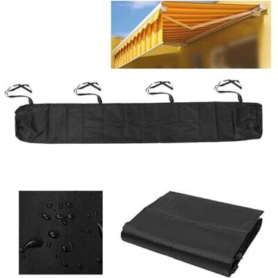 ABYSSE Store De Jardin, Sac De Rangement Anti-uv, Anti-poussière, Imperméable À La Neige Et À La Pluie, Pour Terrasse De Jardin (4,5 M, Noir) - Publicité ABYSSE Store De Jardin, Sac De Rangement Anti-uv, Anti-poussière, Imperméable À La Neige Et À La Pluie, Pour Terrasse De Jardin (4,5 M, Noir) - Publicité