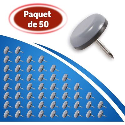 PELTOR Patins Pour Pieds De Chaise. Faciles À Installer Sur Les Pieds De Chaise, 19mm Patins Meubles Pour Une Utilisation En Intérieur Pour Protéger Les Sols Des Pieds De Table (25 Pack) - Publicité PELTOR Patins Pour Pieds De Chaise. Faciles À Installer Sur Les Pieds De Chaise, 19mm Patins Meubles Pour Une Utilisation En Intérieur Pour Protéger Les Sols Des Pieds De Table (25 Pack) - Publicité