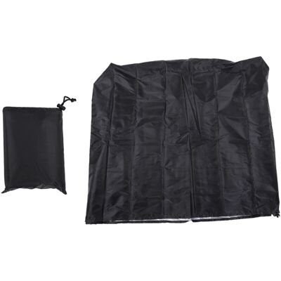 MOXIE Bâche De Protection Imperméable Et Résistante Pour Palettes Et Conteneurs En Vrac, Idéale Pour Le Mobilier De Jardin En Bois. Couleur : Noir, 120 X 100 X 116 Cm / 47,2 X 39,4 X 45,7 Po - Publicité MOXIE Bâche De Protection Imperméable Et Résistante Pour Palettes Et Conteneurs En Vrac, Idéale Pour Le Mobilier De Jardin En Bois. Couleur : Noir, 120 X 100 X 116 Cm / 47,2 X 39,4 X 45,7 Po - Publicité