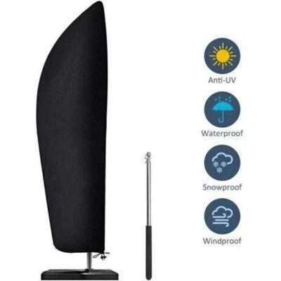 ABYSSE Housse De Protection Pour Parasol Déporté 2 À 4 M De Large Tissu Oxford 210d Imperméable À La Poussière Résistant Aux Uv 265x40/70/50cm..debuns - Publicité ABYSSE Housse De Protection Pour Parasol Déporté 2 À 4 M De Large Tissu Oxford 210d Imperméable À La Poussière Résistant Aux Uv 265x40/70/50cm..debuns - Publicité
