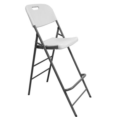 Terre Jardin Chaise Haute Pliante 45 X 79 X 121 Cm Structure Acier Et Assise - Publicité Terre Jardin Chaise Haute Pliante 45 X 79 X 121 Cm Structure Acier Et Assise - Publicité
