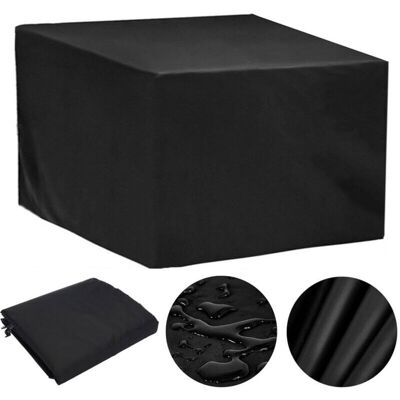 Scotch Housse De Protection Pour Mobilier De Jardin, 110 X 110 X 85 Cm, Oxford Garden, Imperméable, Coupe-vent Et Anti-uv (noire) - Publicité Scotch Housse De Protection Pour Mobilier De Jardin, 110 X 110 X 85 Cm, Oxford Garden, Imperméable, Coupe-vent Et Anti-uv (noire) - Publicité