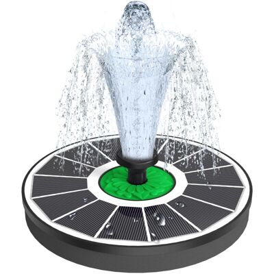 MOXIE Fontaine Solaire Extérieur 2.3w 2024 Upgraded,solaire Flottant Fontaine Avec 8 Buses Pour Bain D'Oiseaux, Étang, Piscine, Patio, Décoration De Jardin - Publicité MOXIE Fontaine Solaire Extérieur 2.3w 2024 Upgraded,solaire Flottant Fontaine Avec 8 Buses Pour Bain D'Oiseaux, Étang, Piscine, Patio, Décoration De Jardin - Publicité