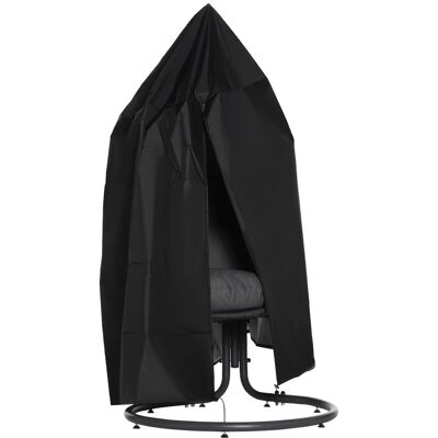 ACKERMAN Housse Imperméable En Oxford 210d Pour Fauteuil Suspendu, Ø 115 X 190 Cm (h), Résistante Et Imperméable - Publicité ACKERMAN Housse Imperméable En Oxford 210d Pour Fauteuil Suspendu, Ø 115 X 190 Cm (h), Résistante Et Imperméable - Publicité