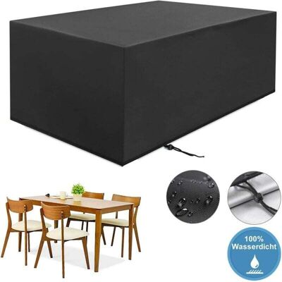 BRAST Housse Salon De Jardin,housse De Table Jardin Rectangulaire,couverture De Protection Meubles Bâche Salon De Jardin Imperméable Anti-uv, Tissu Oxford Bache Table Exterieur (21313272cm) - Publicité BRAST Housse Salon De Jardin,housse De Table Jardin Rectangulaire,couverture De Protection Meubles Bâche Salon De Jardin Imperméable Anti-uv, Tissu Oxford Bache Table Exterieur (21313272cm) - Publicité