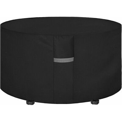 Melissa Housse Table De Jardin Avec Grilles D’aération, Robuste Tissu Oxford 210d, Iimperméable, Coupe-vent, Anti-uv, Housse De Protection Pour Salon Meubles Extérieur, Ronde (190x80cm) - Noir - Publicité Melissa Housse Table De Jardin Avec Grilles D’aération, Robuste Tissu Oxford 210d, Iimperméable, Coupe-vent, Anti-uv, Housse De Protection Pour Salon Meubles Extérieur, Ronde (190x80cm) - Noir - Publicité