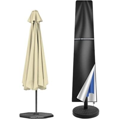 SCORPIO Housse De Protection Pour Parasol En Tissu Oxford 210d Neverland Couverture De Parasol Housse De Parasol Jardin Couverture De Parapluie De Jardin Imperméable - Publicité SCORPIO Housse De Protection Pour Parasol En Tissu Oxford 210d Neverland Couverture De Parasol Housse De Parasol Jardin Couverture De Parapluie De Jardin Imperméable - Publicité