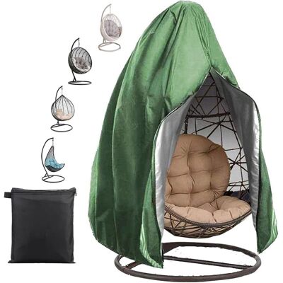 GRASSLIN 1 Housse De Protection Chaise Suspendue,oxford 210d Imperméable,anti-uv Avec Cordon,jardin Patio - Publicité GRASSLIN 1 Housse De Protection Chaise Suspendue,oxford 210d Imperméable,anti-uv Avec Cordon,jardin Patio - Publicité