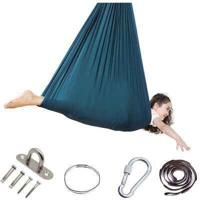 Scotch Balançoire De Thérapie Sensorielle Pour Enfants, Hamac Pour Enfants Intérieur-extérieur À 360 °, Thérapie Par Balançoire Élastique, Fauteuil Suspendu Étreignant(bleu Ciel),de - Publicité Scotch Balançoire De Thérapie Sensorielle Pour Enfants, Hamac Pour Enfants Intérieur-extérieur À 360 °, Thérapie Par Balançoire Élastique, Fauteuil Suspendu Étreignant(bleu Ciel),de - Publicité