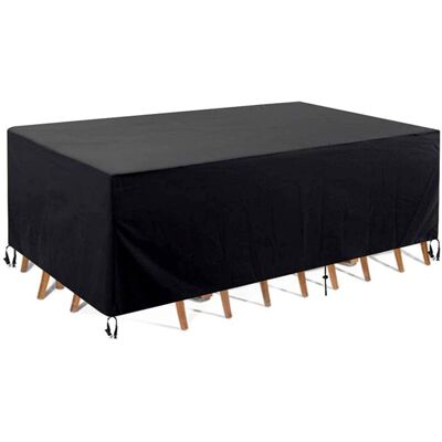 BRINSEA Housse Pour Mobilier De Jardin,housse De Protection Pour Salon De Jardin Table (213x132x74 Cm,noir) - Publicité BRINSEA Housse Pour Mobilier De Jardin,housse De Protection Pour Salon De Jardin Table (213x132x74 Cm,noir) - Publicité