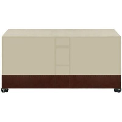 BRINSEA Housse Rectangulaire Pour Mobilier De Jardin, Housse Carrée Oxford Pour Mobilier De Terrasse Avec Trous D'Aération, Imperméable Et Anti-poussière, Pour Tables, Chaises Et Meubles, Beige Et Marron, 210 - Publicité BRINSEA Housse Rectangulaire Pour Mobilier De Jardin, Housse Carrée Oxford Pour Mobilier De Terrasse Avec Trous D'Aération, Imperméable Et Anti-poussière, Pour Tables, Chaises Et Meubles, Beige Et Marron, 210 - Publicité