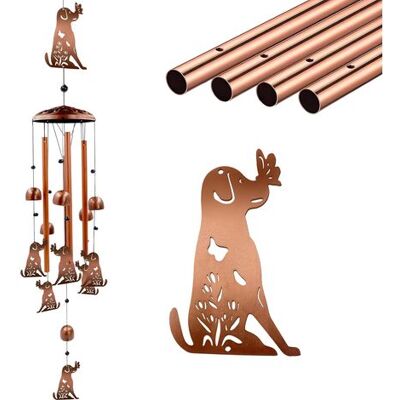 Zanussi (chien)carillon À Vent Chien En Métal 91 Cm Pour Extérieur, Carillon Éolien En Métal, Cloche Suspendue De Jardin, Décoration Pour Patio, Porche, Cour, Cadeau Pour Femmes - Publicité Zanussi (chien)carillon À Vent Chien En Métal 91 Cm Pour Extérieur, Carillon Éolien En Métal, Cloche Suspendue De Jardin, Décoration Pour Patio, Porche, Cour, Cadeau Pour Femmes - Publicité