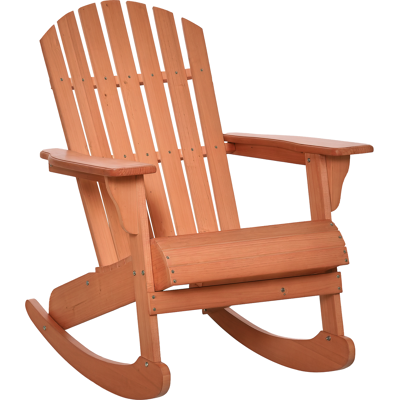 ARRIGONI Chaise A Bascule Adirondack En Bois Pour Jardin 77x94x97 Cm Teck - Publicité ARRIGONI Chaise A Bascule Adirondack En Bois Pour Jardin 77x94x97 Cm Teck - Publicité