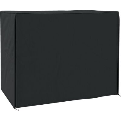 ACKERMAN Housse De Protection Pour Balancelle Imperméable Pour Balancelle De Jardin Avec Protection Uv Oxford Noir 220 X 125 X 172 Cm - Publicité ACKERMAN Housse De Protection Pour Balancelle Imperméable Pour Balancelle De Jardin Avec Protection Uv Oxford Noir 220 X 125 X 172 Cm - Publicité