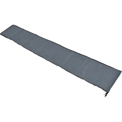 ACKERMAN Housse De Parasol Imperméable Avec Fermeture Éclair Et Sangles De Fixation, En Polyester Oxford Gris 178 X 25/35 Cm Pour Une Protection Optimale - Publicité ACKERMAN Housse De Parasol Imperméable Avec Fermeture Éclair Et Sangles De Fixation, En Polyester Oxford Gris 178 X 25/35 Cm Pour Une Protection Optimale - Publicité