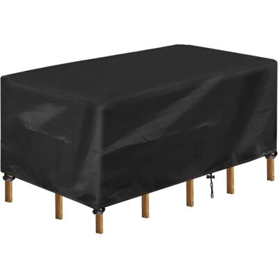 Melissa Housse Table De Jardin, Rectangulaire Bache Salon De Jardin Imperméable, Anti-uv, 420d Oxford Tissu Housse De Table Chaise Meubles De Jardin Extérieure (170x94x70cm) - Publicité Melissa Housse Table De Jardin, Rectangulaire Bache Salon De Jardin Imperméable, Anti-uv, 420d Oxford Tissu Housse De Table Chaise Meubles De Jardin Extérieure (170x94x70cm) - Publicité