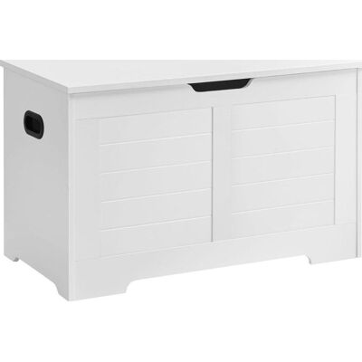 AKORD Leobert Boîte De Rangement Blanche 80x40x46 Cm - Publicité AKORD Leobert Boîte De Rangement Blanche 80x40x46 Cm - Publicité