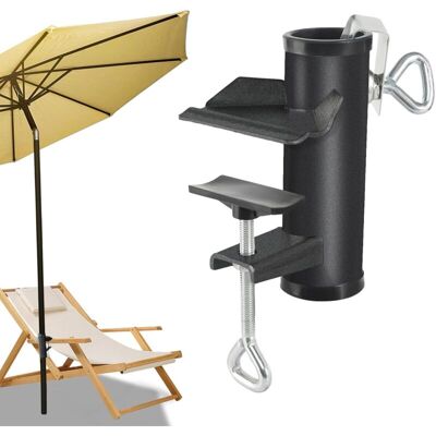 Vision Porte Parasol Balcon, Pied De Parasol Plage, Support Parasol Balcon Pour Balustrade, Support Parasol Metal, Accroche Parasol Attache Pince De Table Pour Parasols De Jardin Terrasse Universel Solide - Publicité Vision Porte Parasol Balcon, Pied De Parasol Plage, Support Parasol Balcon Pour Balustrade, Support Parasol Metal, Accroche Parasol Attache Pince De Table Pour Parasols De Jardin Terrasse Universel Solide - Publicité