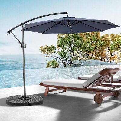ACKERMAN 14.8 Ft Double Sided Outdoor Umbrella Rectangular Large With Crank(navy Blue)(no Base) - Publicité ACKERMAN 14.8 Ft Double Sided Outdoor Umbrella Rectangular Large With Crank(navy Blue)(no Base) - Publicité