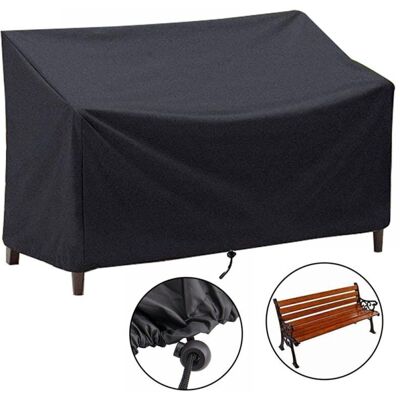 BRAST Housse De Banc De Jardin Extérieur, Housse De Mobilier De Jardin Imperméable Oxford 210d, 134x66x89cm - Publicité BRAST Housse De Banc De Jardin Extérieur, Housse De Mobilier De Jardin Imperméable Oxford 210d, 134x66x89cm - Publicité