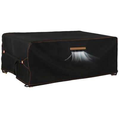 Melissa Housse Salon Jardin Extérieur Avec Évent, 420d Oxford, Imperméable Anti-uv 180x120x74cm - Publicité Melissa Housse Salon Jardin Extérieur Avec Évent, 420d Oxford, Imperméable Anti-uv 180x120x74cm - Publicité