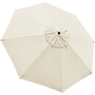 Vision Housse De Rechange Pour Parasol De Terrasse De 2,7 M, 8 Baleines, Pour Auvent De Marché (auvent Uniquement) (naturel) - Publicité Vision Housse De Rechange Pour Parasol De Terrasse De 2,7 M, 8 Baleines, Pour Auvent De Marché (auvent Uniquement) (naturel) - Publicité