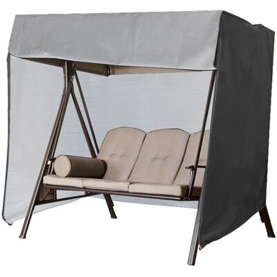 Scotch Housse De Balancelle Places Housse Protection Pour Balancelle Jardin Imperméable Oxford Bâche De Balancelle Anti-uv Couverture De Protection Balançoire Extérieur (220×125×170cm) - Publicité Scotch Housse De Balancelle Places Housse Protection Pour Balancelle Jardin Imperméable Oxford Bâche De Balancelle Anti-uv Couverture De Protection Balançoire Extérieur (220×125×170cm) - Publicité