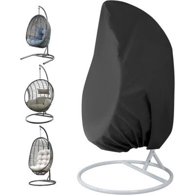 Scotch Housse De Fauteuil Suspendu Jardin Rotin Osier Fauteuil Suspendu Imperméable Housse Housse De Protection Pour Œufs Chaise Résistant À L'Eau Et À La Poussière - 190 X115cm (noir) - Publicité Scotch Housse De Fauteuil Suspendu Jardin Rotin Osier Fauteuil Suspendu Imperméable Housse Housse De Protection Pour Œufs Chaise Résistant À L'Eau Et À La Poussière - 190 X115cm (noir) - Publicité