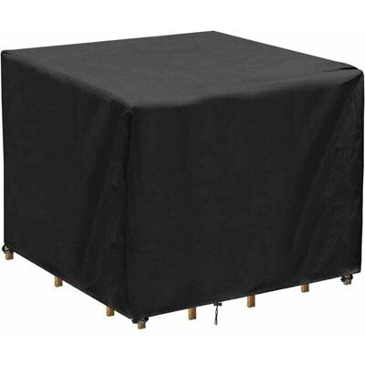 BRAST Ymyny Housse Table De Jardin Carrée, Bache Salon De Jardin Imperméable, Anti-uv,oxford Tissu Housse De Table Chaise Meubles De Jardin Extérieure (90x90x90cm) - Publicité BRAST Ymyny Housse Table De Jardin Carrée, Bache Salon De Jardin Imperméable, Anti-uv,oxford Tissu Housse De Table Chaise Meubles De Jardin Extérieure (90x90x90cm) - Publicité