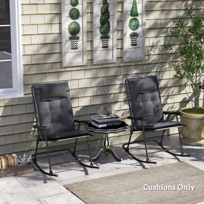 OEM Lot De 2 Coussins Transat Gris Foncé Déperlant 50x116x5 Cm Épais Confort Chaise Longue Jardin Plage Extérieur Résistant - Publicité OEM Lot De 2 Coussins Transat Gris Foncé Déperlant 50x116x5 Cm Épais Confort Chaise Longue Jardin Plage Extérieur Résistant - Publicité