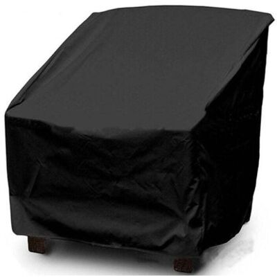ABYSSE Housse De Chaise/fauteuil Jardin Empilable, Exterieur, En Tissu Oxford 210d Imperméable, 70 X 79 X 70/102cm (noir,2pcs) - Publicité ABYSSE Housse De Chaise/fauteuil Jardin Empilable, Exterieur, En Tissu Oxford 210d Imperméable, 70 X 79 X 70/102cm (noir,2pcs) - Publicité