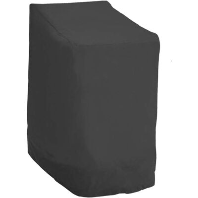 GRASSLIN 1 Housse De Protection Chaises Empilables Jardin 210d Oxford Imperméable Anti-uv 114x85x65cm Balcon - Publicité GRASSLIN 1 Housse De Protection Chaises Empilables Jardin 210d Oxford Imperméable Anti-uv 114x85x65cm Balcon - Publicité