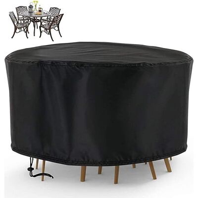 Vision Housse De Mobilier De Jardin, Housse De Table De Jardin Ronde Étanche Et Résistante Pour Extérieur, Meubles De Terrasse, Abri Anti-uv Et Chaises De Salle À Manger Anti-poussière 230x110cm - Publicité Vision Housse De Mobilier De Jardin, Housse De Table De Jardin Ronde Étanche Et Résistante Pour Extérieur, Meubles De Terrasse, Abri Anti-uv Et Chaises De Salle À Manger Anti-poussière 230x110cm - Publicité