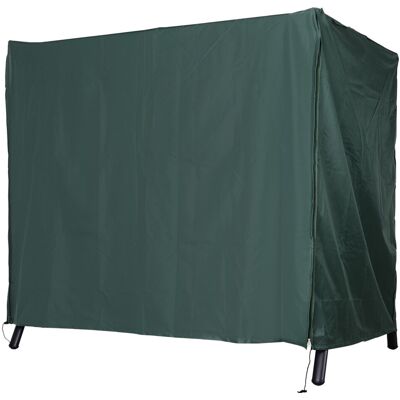 ACKERMAN Housse Pour Balancelle De Jardin, Housse De Protection Pour Balancelle De Style Hollywoodien, Imperméable, Protection Solaire, Oxford, 205 X 124 X 164 Cm - Publicité ACKERMAN Housse Pour Balancelle De Jardin, Housse De Protection Pour Balancelle De Style Hollywoodien, Imperméable, Protection Solaire, Oxford, 205 X 124 X 164 Cm - Publicité