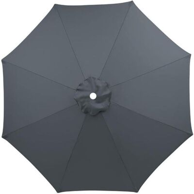 PELTOR Toile De Rechange Pour Parasol 3 M – Compatible 8 Bras – Idéale Terrasse Jardin – Gris (sans Pied) - Publicité PELTOR Toile De Rechange Pour Parasol 3 M – Compatible 8 Bras – Idéale Terrasse Jardin – Gris (sans Pied) - Publicité