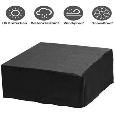 ABYSSE Housse De Protection Pour Spa 220 X 220 X 85 Cm – Tissu Oxford Imperméable – Anti-uv Et Anti-poussière – Protection Extérieure - Publicité ABYSSE Housse De Protection Pour Spa 220 X 220 X 85 Cm – Tissu Oxford Imperméable – Anti-uv Et Anti-poussière – Protection Extérieure - Publicité