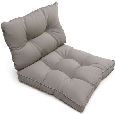 BEAUTISSU Coussin De Salon D'Extérieur Flair, 50 X 40 Cm, 50 X 50 Cm, Gris Graphite - Publicité BEAUTISSU Coussin De Salon D'Extérieur Flair, 50 X 40 Cm, 50 X 50 Cm, Gris Graphite - Publicité