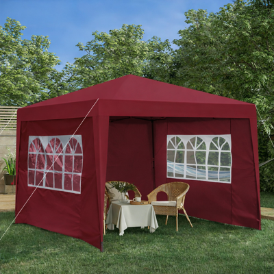 ACKERMAN Tonnelle Pliable 3 X 3 M, Imperméable, Stable Et Résistante En Hiver, Avec 4 Parois Latérales Et 4 Sacs De Sable, Protection Uv 50+, Pliable, Idéal Pour Jardin, Fête Et Camping, Cadre En Acier (bordea - Publicité ACKERMAN Tonnelle Pliable 3 X 3 M, Imperméable, Stable Et Résistante En Hiver, Avec 4 Parois Latérales Et 4 Sacs De Sable, Protection Uv 50+, Pliable, Idéal Pour Jardin, Fête Et Camping, Cadre En Acier (bordea - Publicité