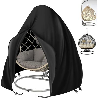 GRASSLIN 1 Housse De Chaise Suspendue, Tissu Oxford 420d, Imperméable Anti-uv, Pour Jardin Et Patio - Publicité GRASSLIN 1 Housse De Chaise Suspendue, Tissu Oxford 420d, Imperméable Anti-uv, Pour Jardin Et Patio - Publicité