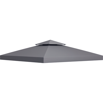 Generic Outsunny Toit De Remplacement Pour Pavillon De Jardin Toile De Rechange Pour Pavillon Tonnelle Tente 3 X 3 M Gris - Publicité Generic Outsunny Toit De Remplacement Pour Pavillon De Jardin Toile De Rechange Pour Pavillon Tonnelle Tente 3 X 3 M Gris - Publicité
