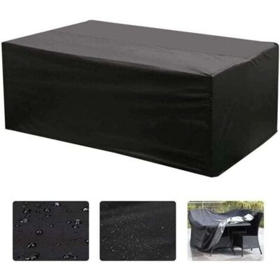 ABYSSE Housse De Salon, Table Rectangulaire Oxford Pour Meubles De Jardin Uv Protection (242 X 162 X 100 Cm) - Publicité ABYSSE Housse De Salon, Table Rectangulaire Oxford Pour Meubles De Jardin Uv Protection (242 X 162 X 100 Cm) - Publicité