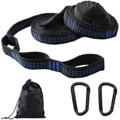ABYSSE 2 Pièces Hamac En Corde De Hamac De 3 M Avec Accessoires De Suspension Fixes Pour Hamac De Camping Pouvant Contenir 500 Kg De Balançoire De Hamac De Camping (1 Sac De Rangement, 2 Boucles) - Publicité ABYSSE 2 Pièces Hamac En Corde De Hamac De 3 M Avec Accessoires De Suspension Fixes Pour Hamac De Camping Pouvant Contenir 500 Kg De Balançoire De Hamac De Camping (1 Sac De Rangement, 2 Boucles) - Publicité