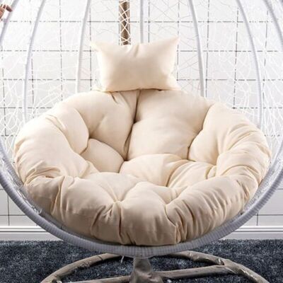 SANS MARQUE Coussin De Chaise Suspendue, Coussin Pour Balançoire Suspendue En Polyrotin/rotin, Panier Suspendu, Coussin Pour Panier De Balançoire Pour Intérieur/extérieur, Maison, Bureau, Patio, Jardin - Publicité SANS MARQUE Coussin De Chaise Suspendue, Coussin Pour Balançoire Suspendue En Polyrotin/rotin, Panier Suspendu, Coussin Pour Panier De Balançoire Pour Intérieur/extérieur, Maison, Bureau, Patio, Jardin - Publicité