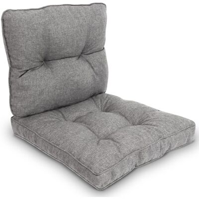 BEAUTISSU Coussin De Salon D'Extérieur Beauflair, 70 X 40 Cm, 70 X 70 Cm, Gris Clair - Publicité BEAUTISSU Coussin De Salon D'Extérieur Beauflair, 70 X 40 Cm, 70 X 70 Cm, Gris Clair - Publicité